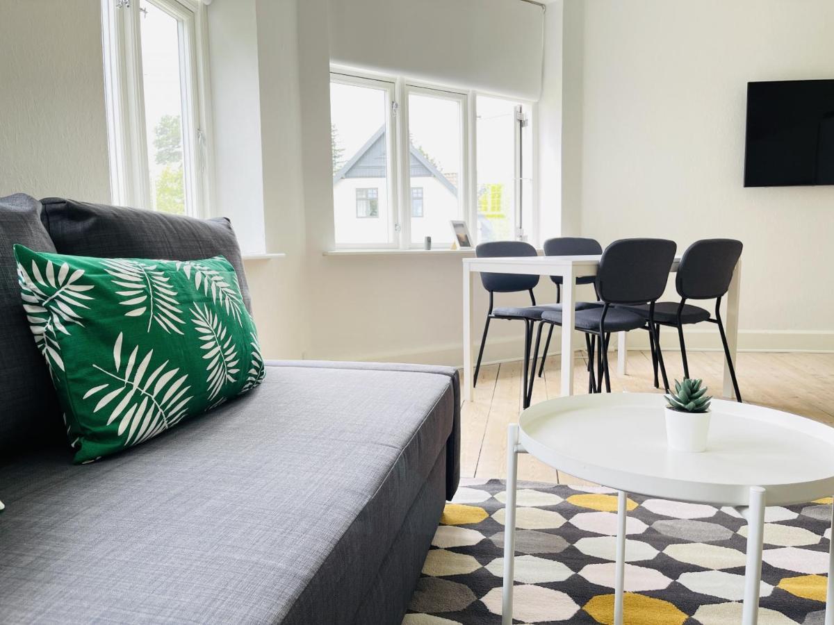 Aday - City Central Mansion - 1 Bedroom Apartment With Garden Aalborg Ngoại thất bức ảnh